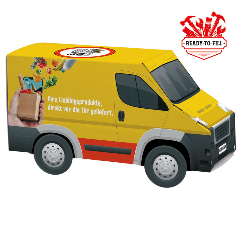 3D-Präsent Transporter, kundengestelltes Füllgut