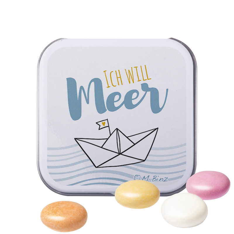 Dose Quadratisch, Mentos Kaudragee Fruit