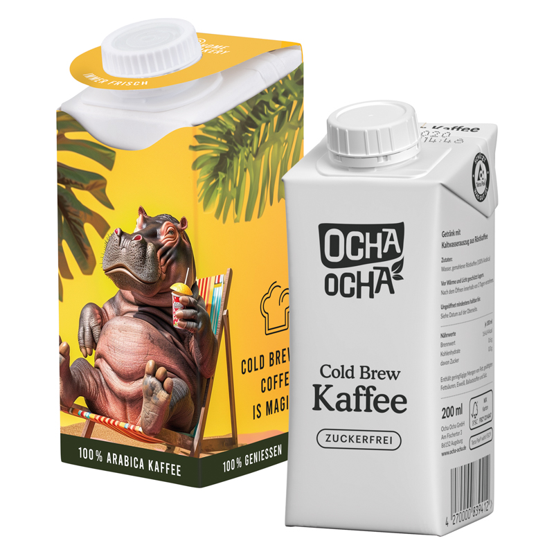 Drink Pack small Ocha-Ocha® schwarzer Kaffee
