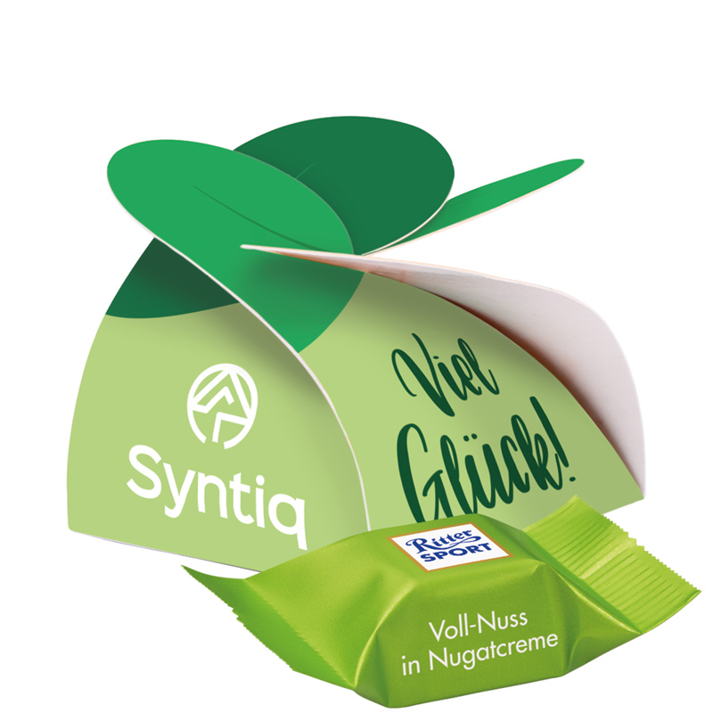 Kleines Präsent, Ritter SPORT Schokowürfel Vollnuss Nougatcreme