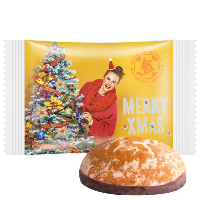 Bahlsen Lebkuchen Mini, Folie weiß