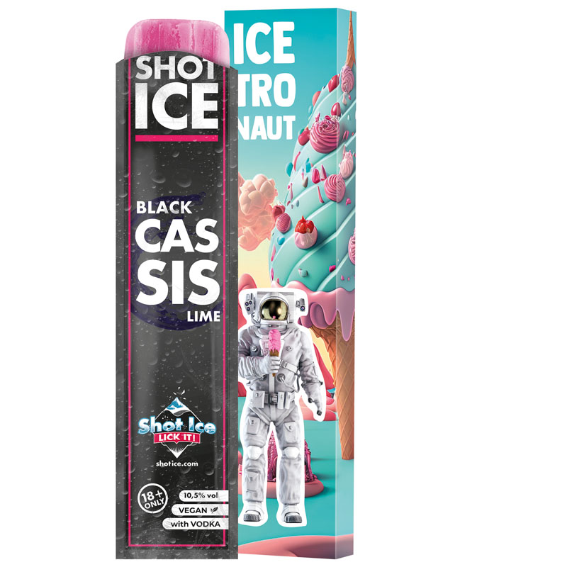 Long Box, Shot Ice – Black Cassis Lime 10,5% vol.