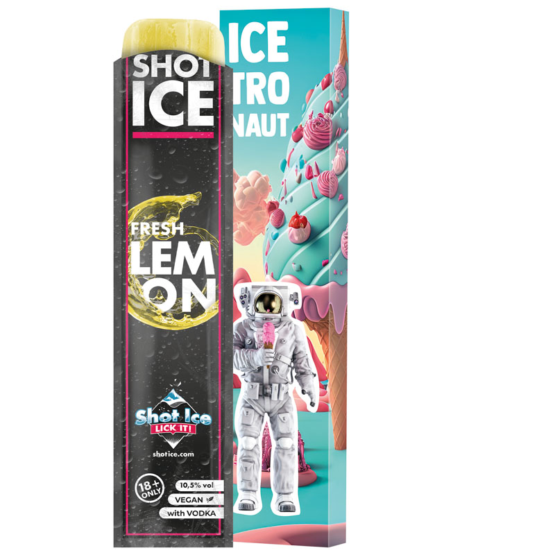 Long Box, Shot Ice – Fresh Lemon 10,5% vol.