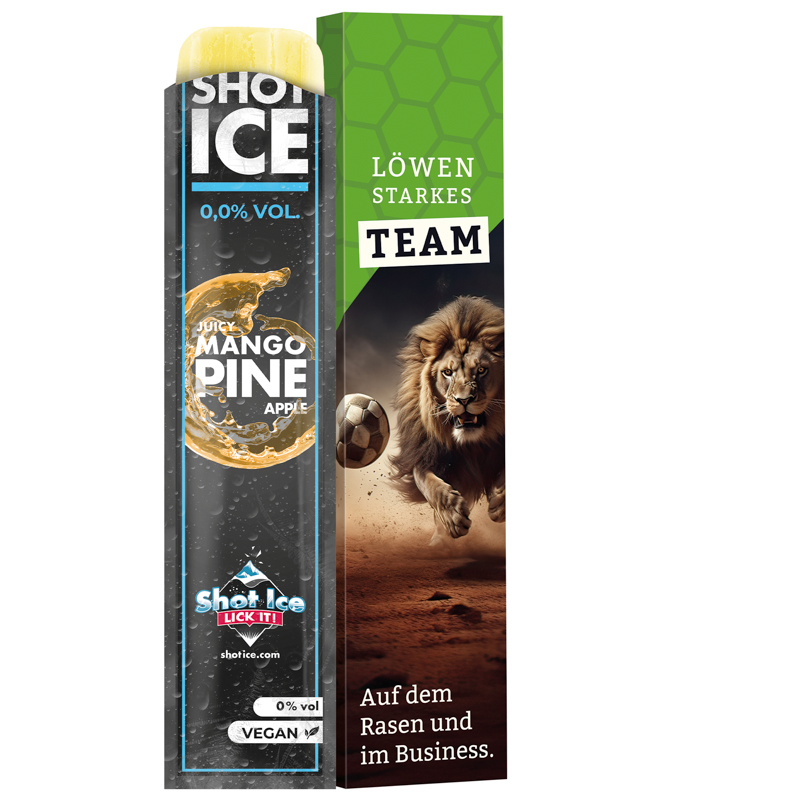 Long Box, Shot Ice – Juicy Mango Pine Apple, alkoholfrei