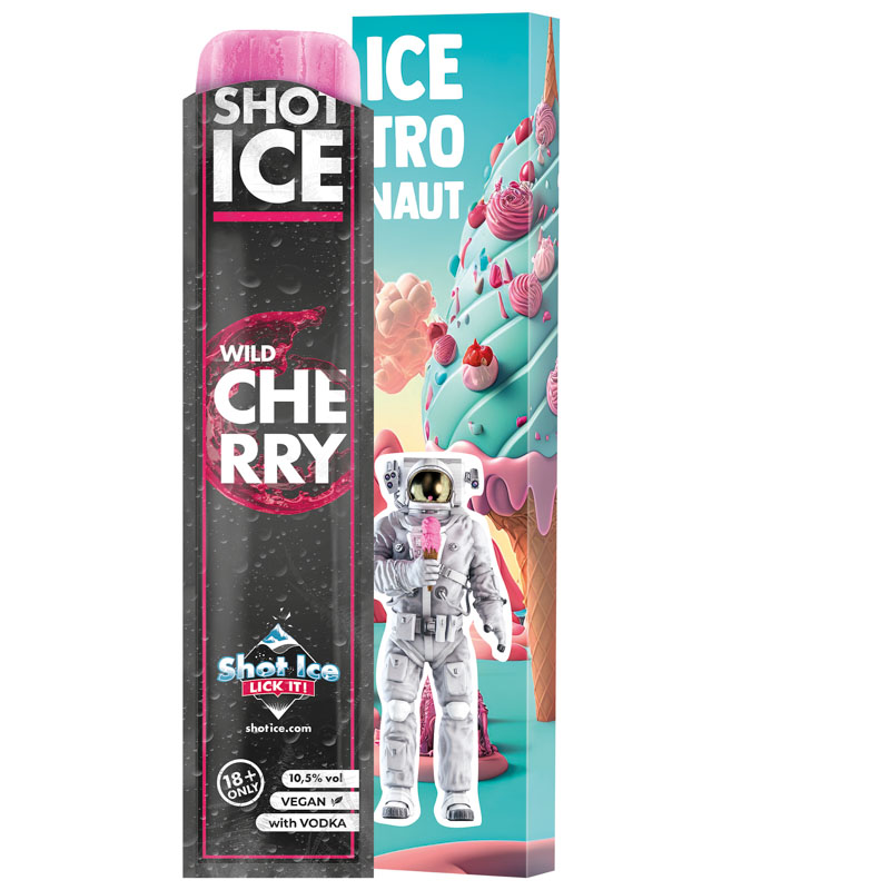 Long Box, Shot Ice – Wild Cherry 10,5% vol.