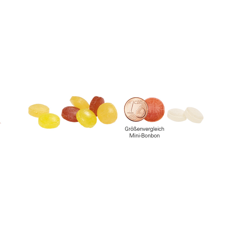 Quick Box, blank, Mini Bonbons Fruchtmix