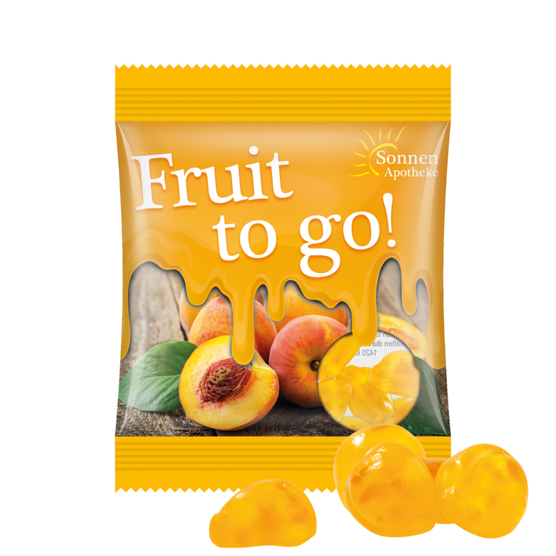 Minitüte, 15 g, Folie transparent, Trolli Vitamin Fruchtgummi