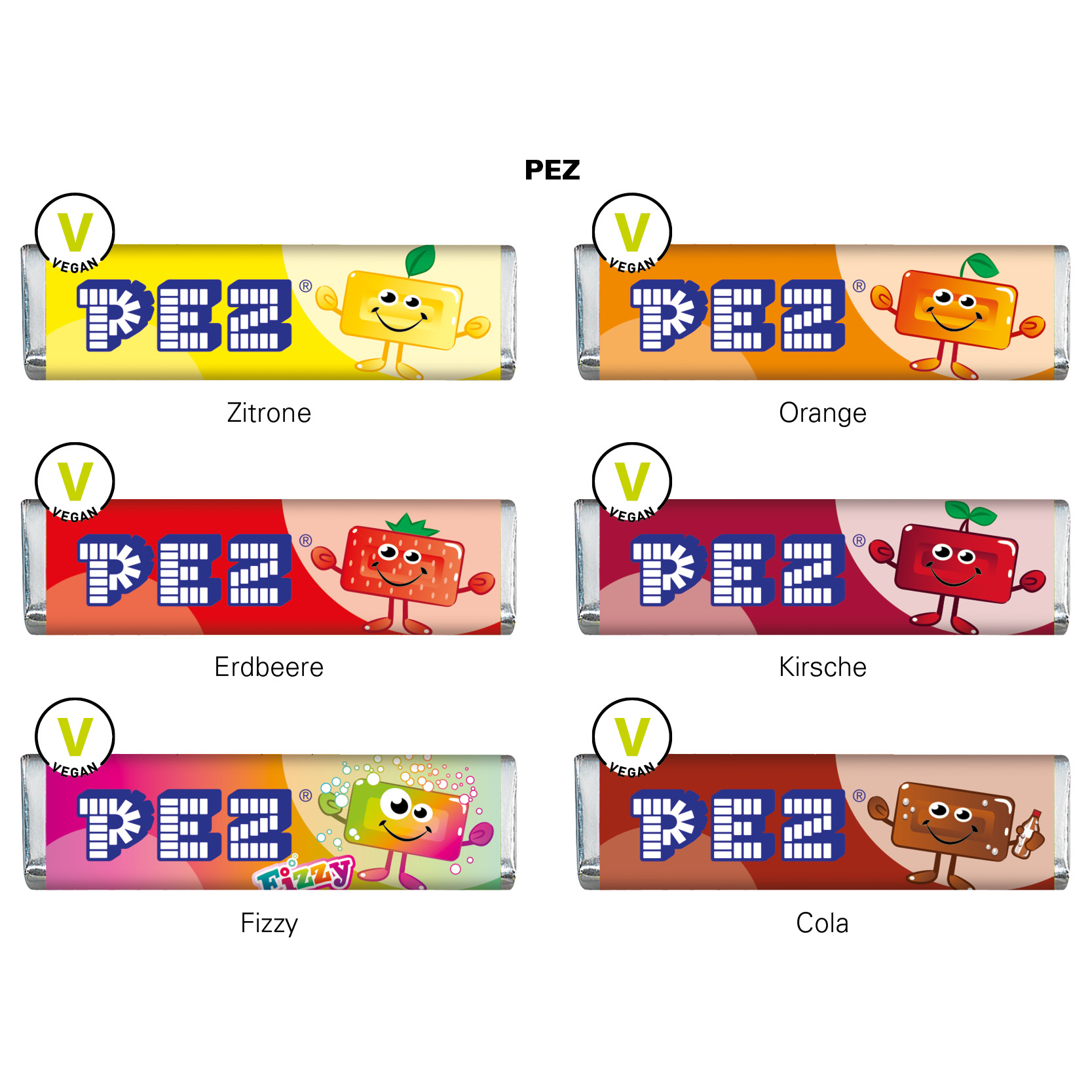 PEZ Bonbonriegel, Orange