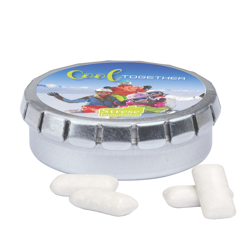 Quick Box, silber, KoRo Kaugummi