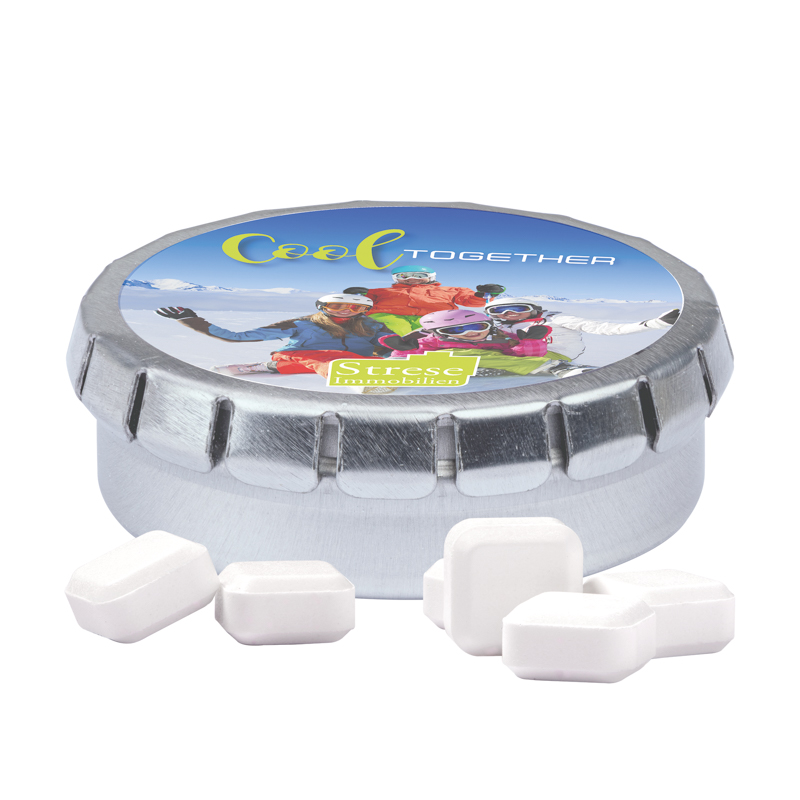 Quick Box, silber, Traubenzuckerquadraten