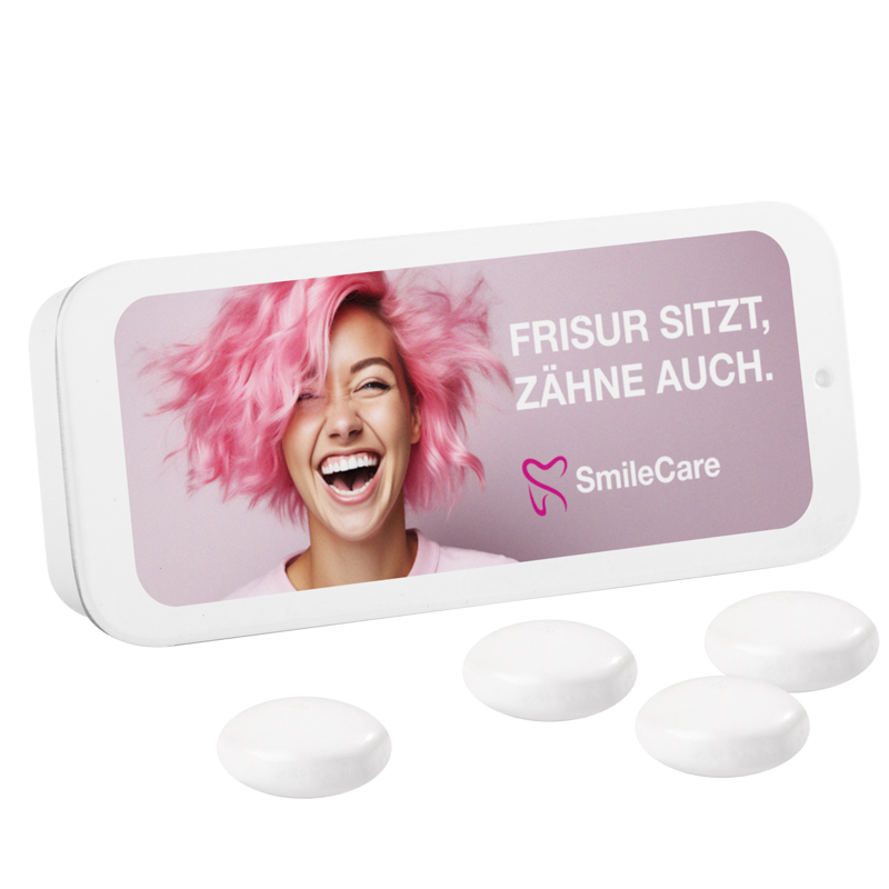 Schiebedeckeldose, Mentos Mint