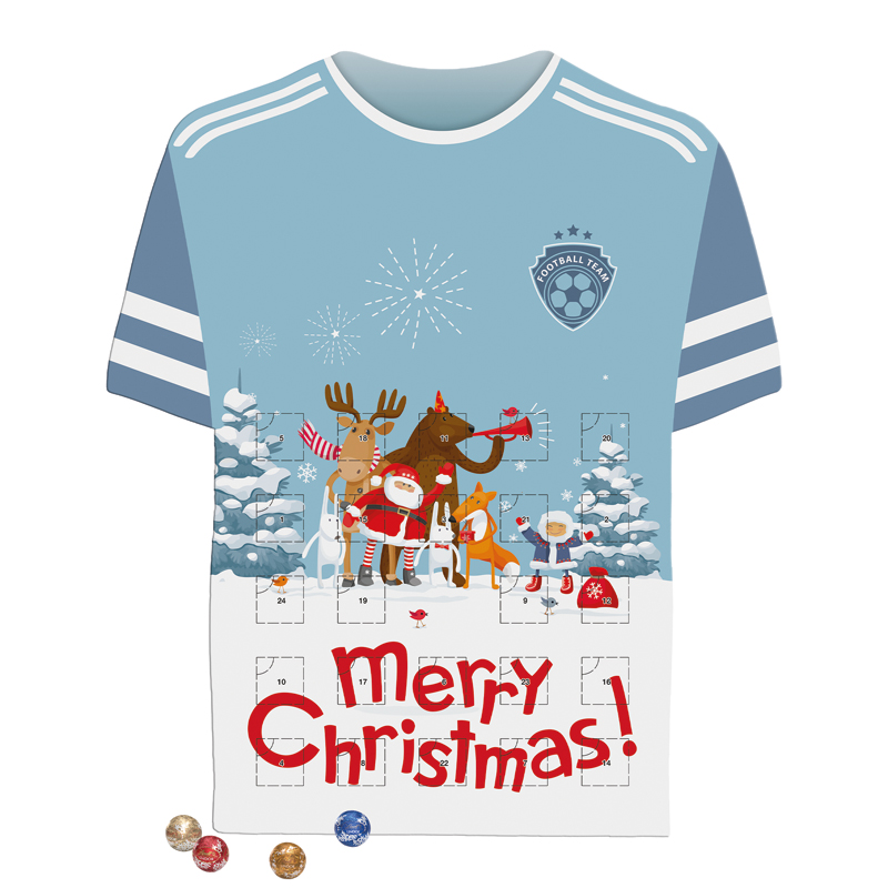 Shape Adventskalender Trikot, Lindt LINDOR Minikugeln