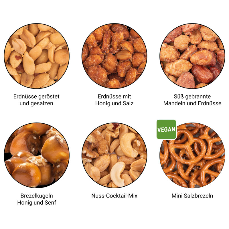 Snack Dose, Nuss Cocktail-Mix