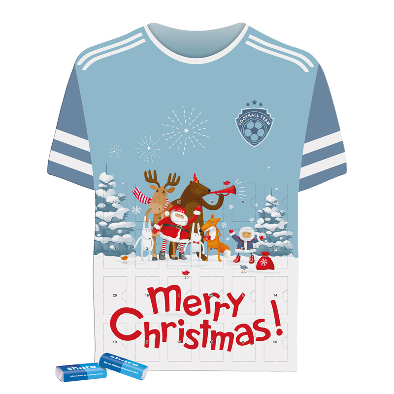 Täfelchen Adventskalender Trikot, share Napolitain