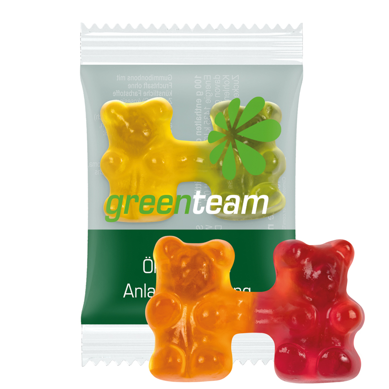 Trolli Team Gummibärchen Premium, Folie weiß