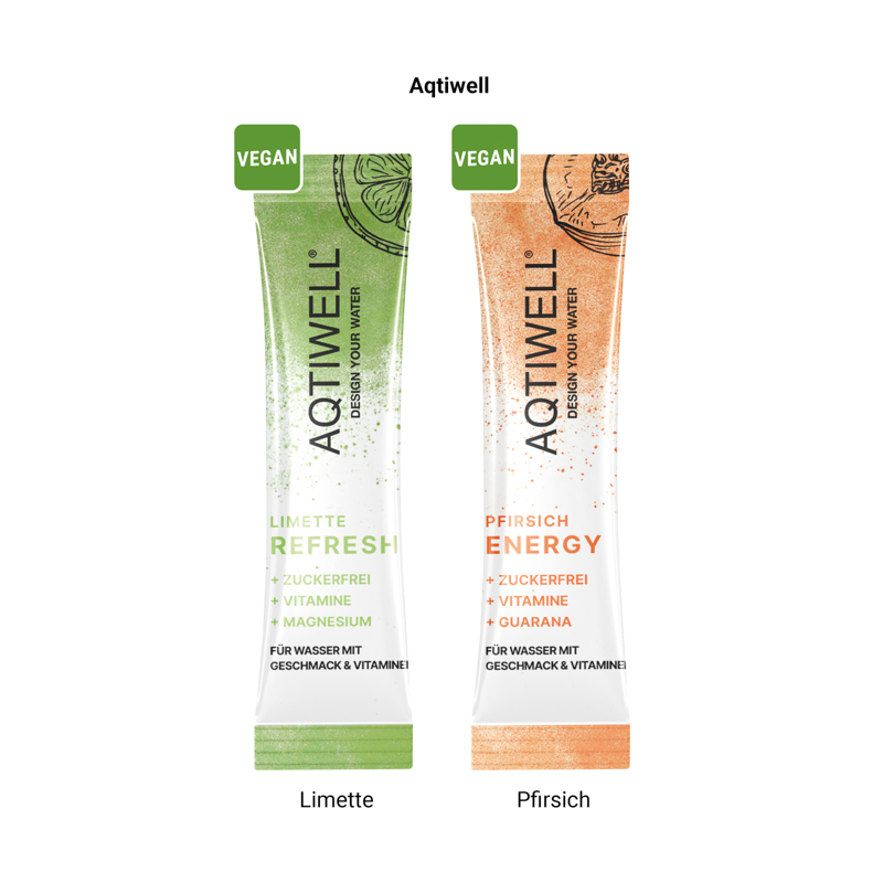 Werbekarte Midi, Aqtiwell® FOCUS