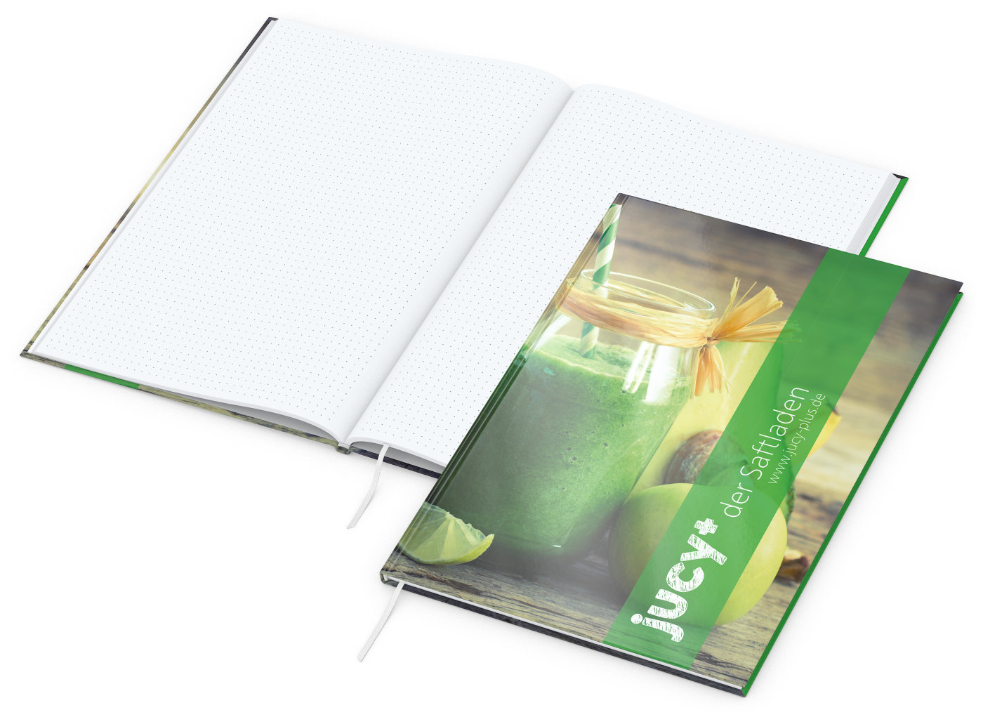 Notizbuch Memo-Book, A4, Punktraster, matt