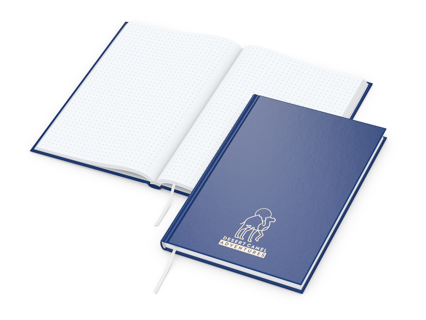Notizbuch Note-Book, A5, Punktraster, dunkelblau