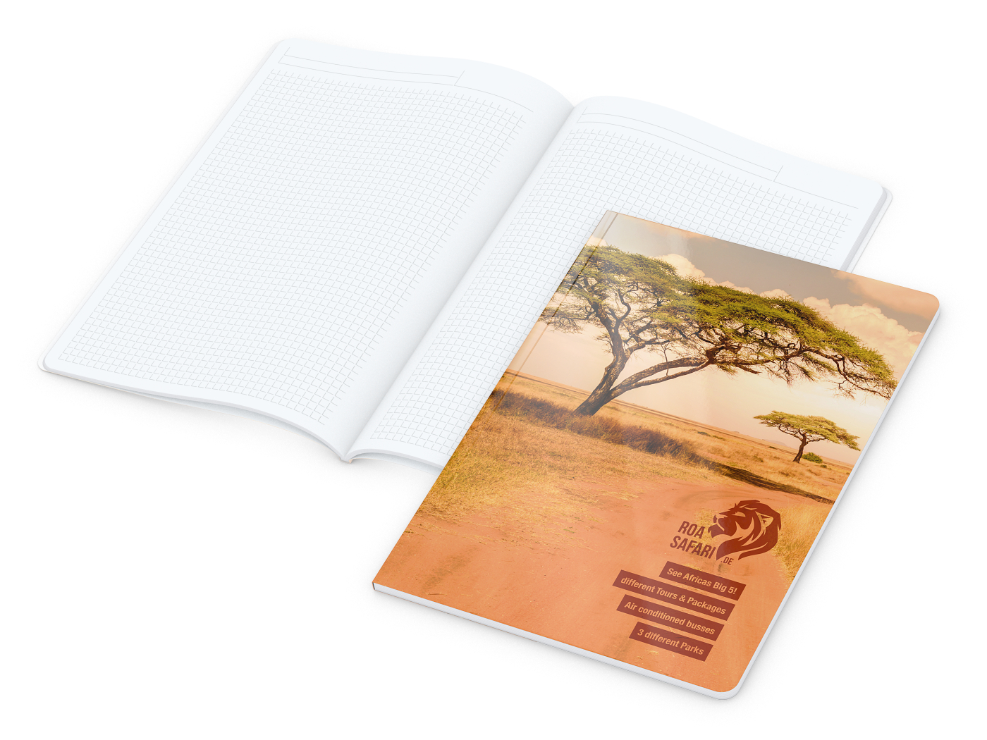 Notizbuch Copy-Book, A4, Winkelkaro, matt