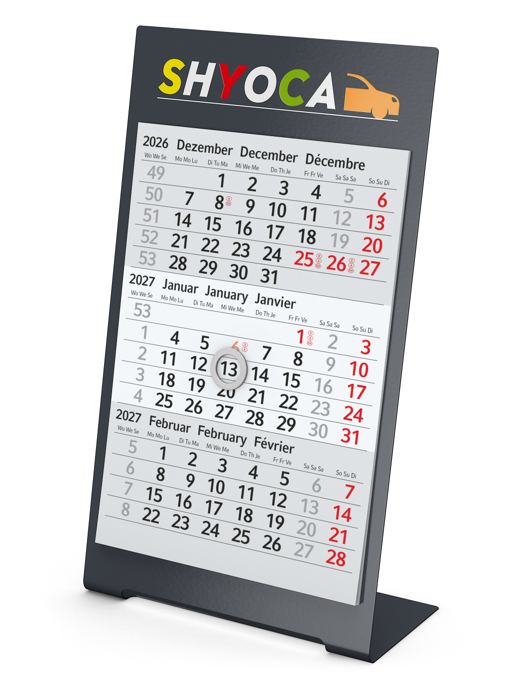 KalenderTischkalenderTisch-Aufstellkalender