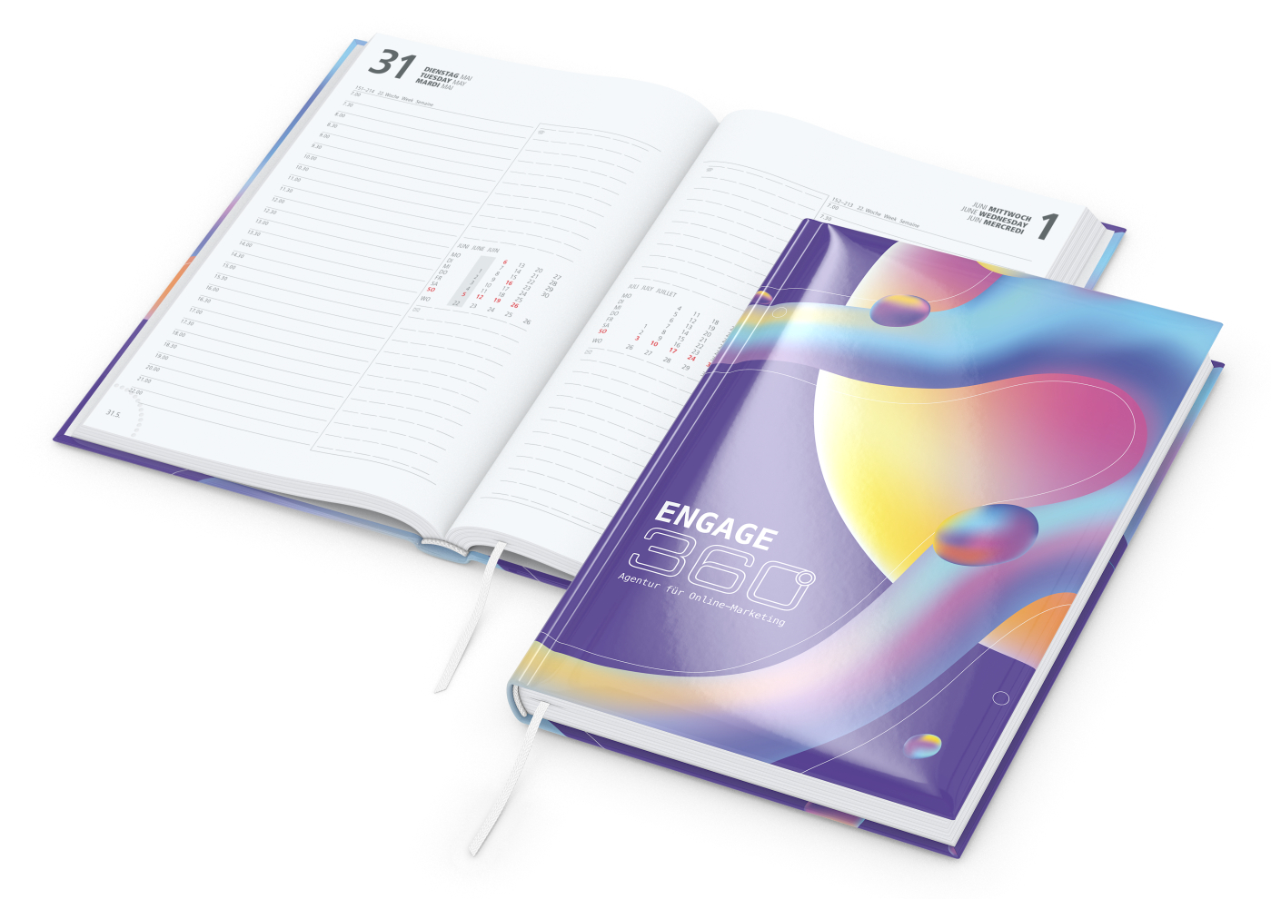 Tageskalender Image, matt