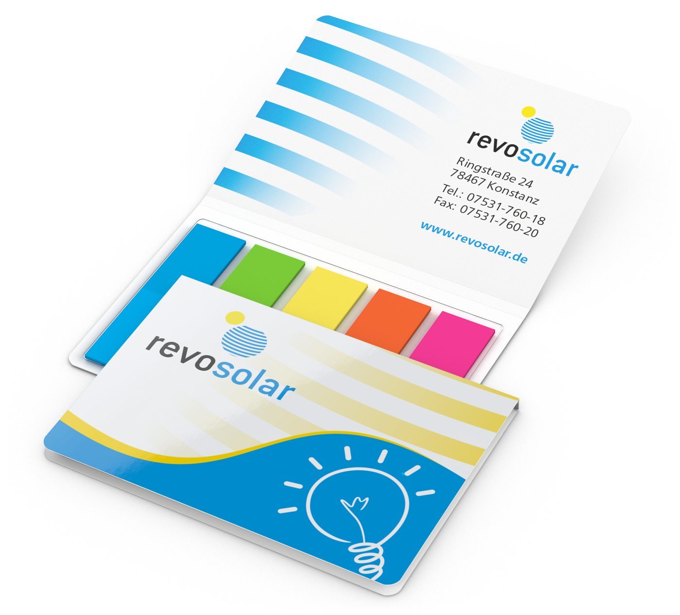 Haftmarker-Set Memo-Card, Filmmarker, matt