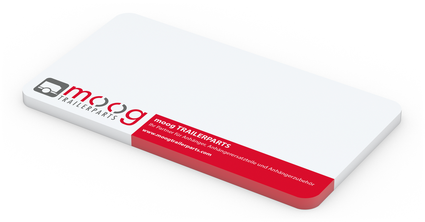 Haftnotizblock Plus Round, 119 × 66 mm