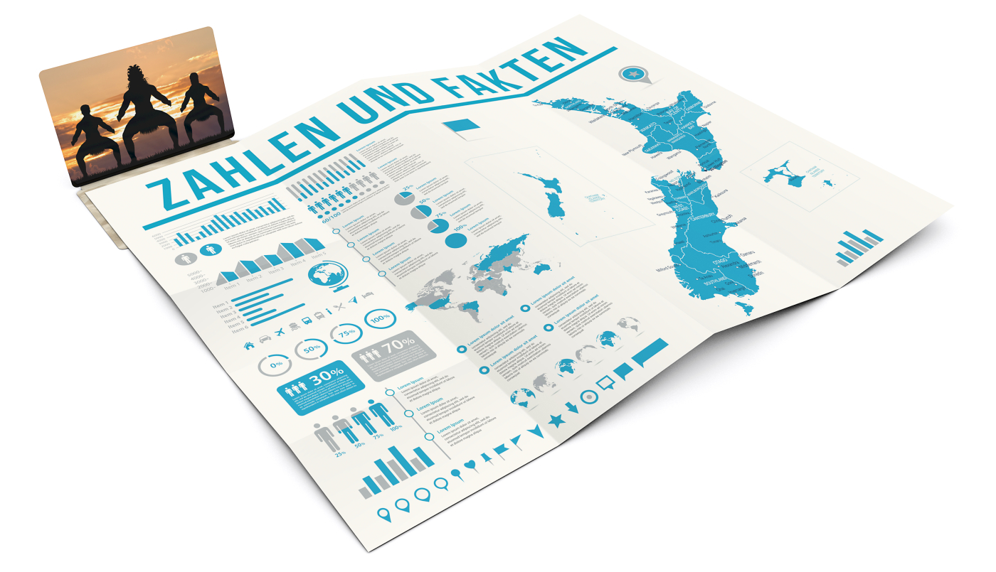 Faltplan Concept-Card Large Recycling-Inhaltspapier, 40 Kacheln / 368 × 320 mm