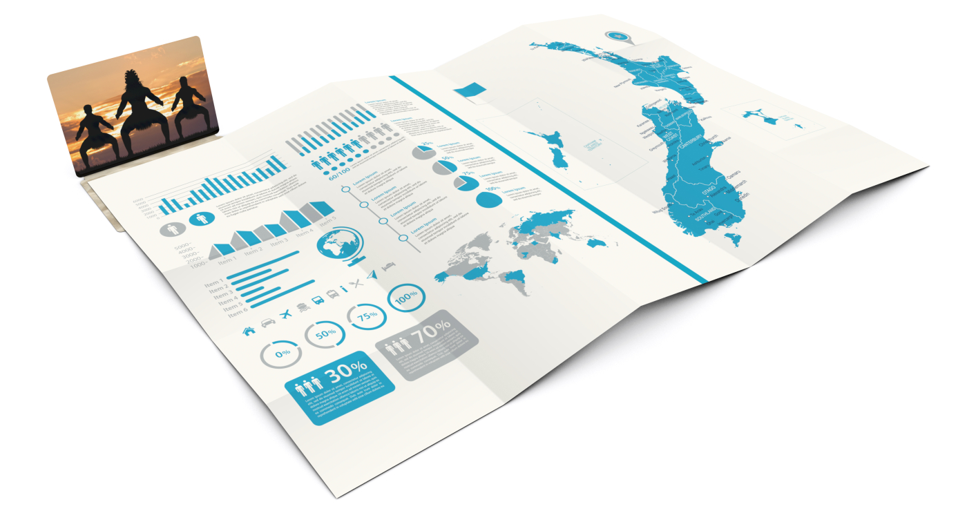 Faltplan Concept-Card Large Recycling-Inhaltspapier, 50 Kacheln / 460 × 320 mm