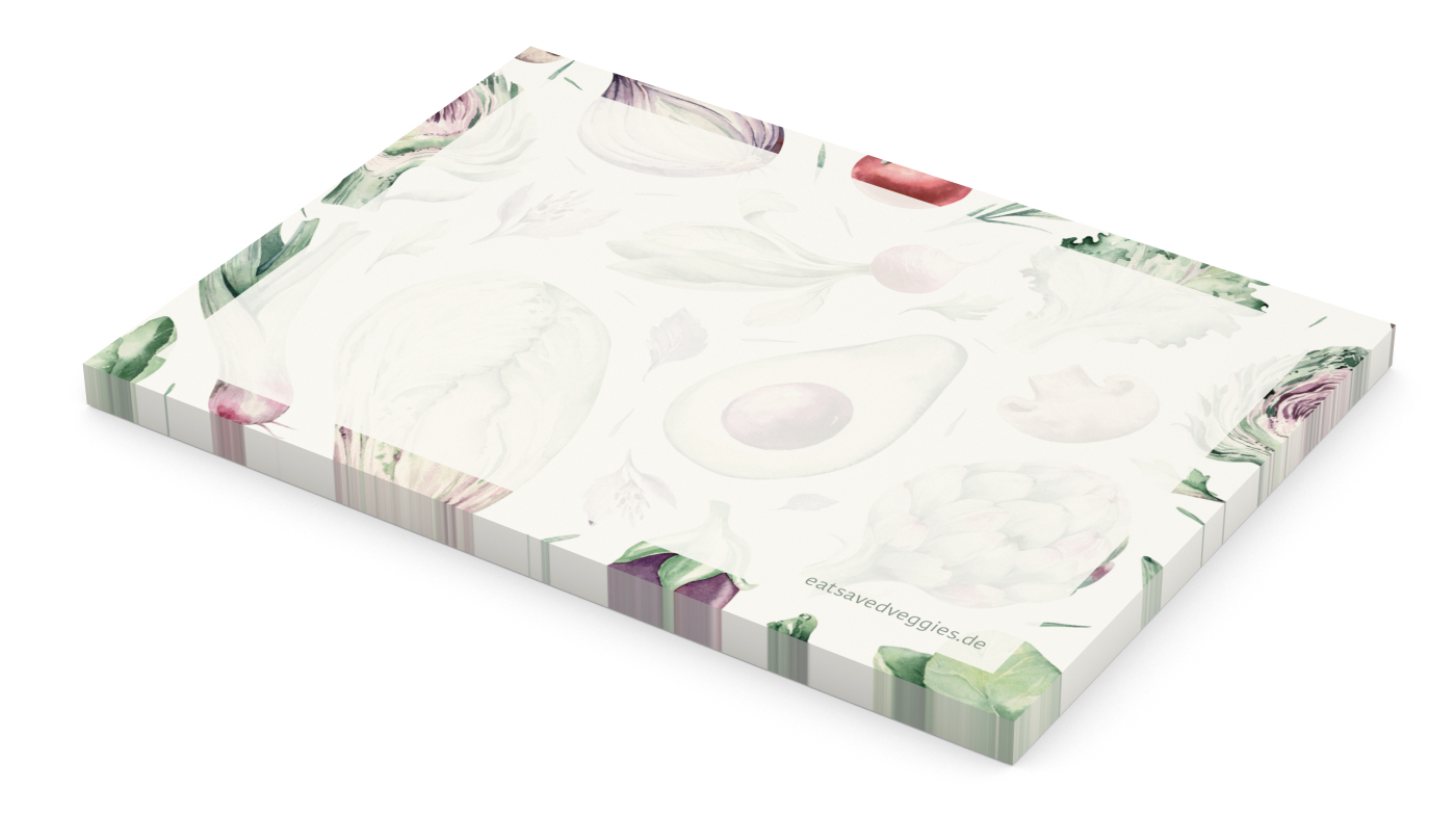 Haftnotizblock Basic Recycling-Haftpapier, 100 × 72 mm