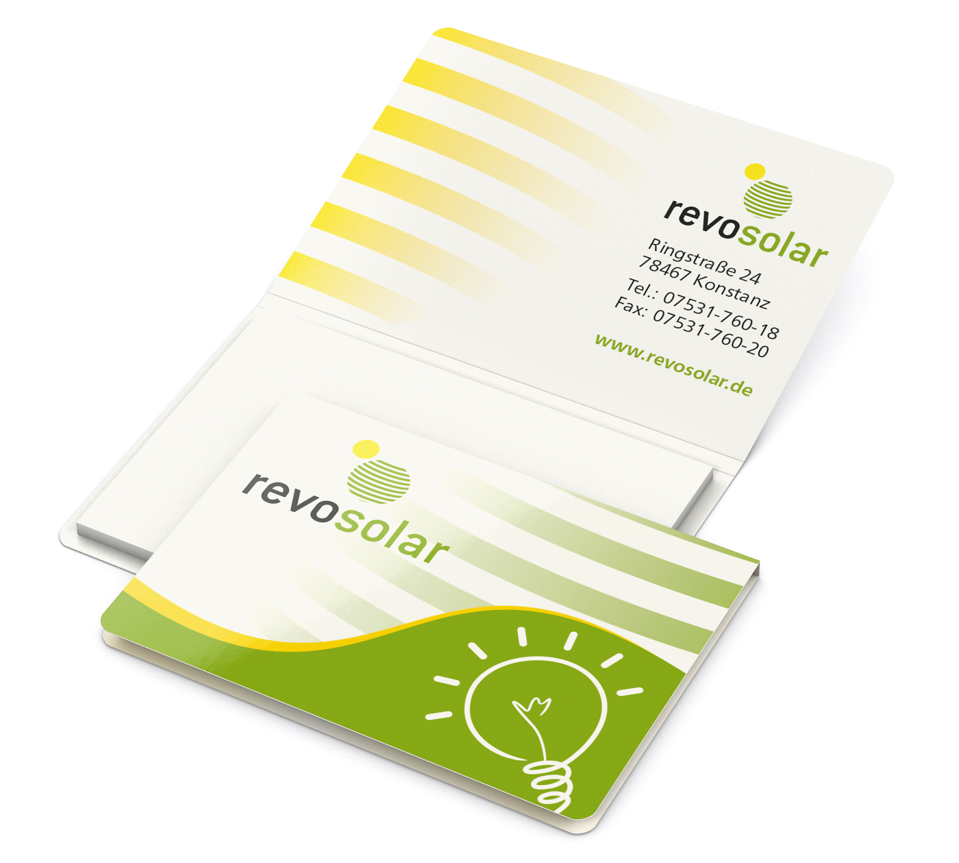 Haftnotizblock Memo-Card Recycling-Haftpapier