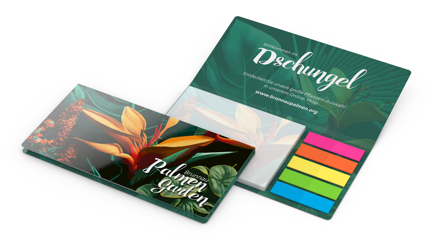Haftnotiz-Set Kopenhagen, Individuell, Softcover 4/4farbig