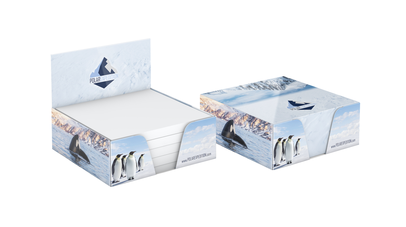 Haftnotiz-Box Pop-Up-Box, 72 × 72 mm, 250 Haftzettel, White