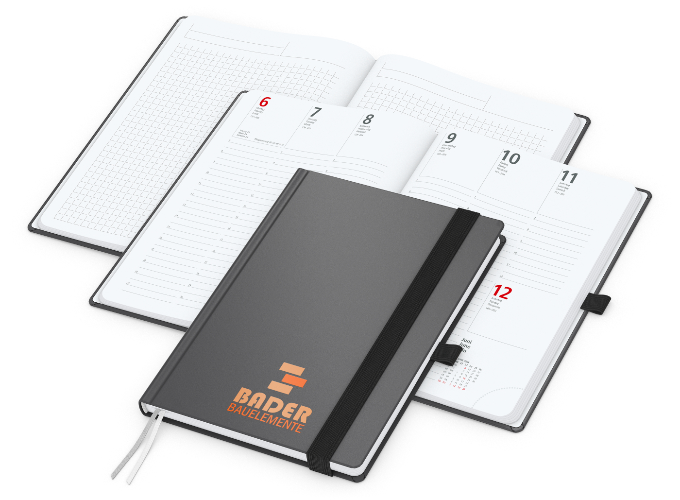 Wochenkalender vorne + Notizen hinten Vision-Hybrid EXPRESS