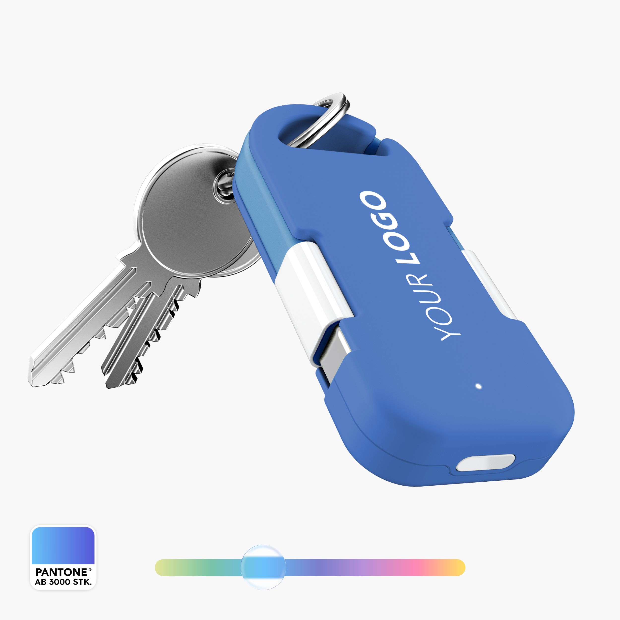 Evergreen Go – Die Notfall-Powerbank für den Schlüsselbund – Individuelle Pantone Premium