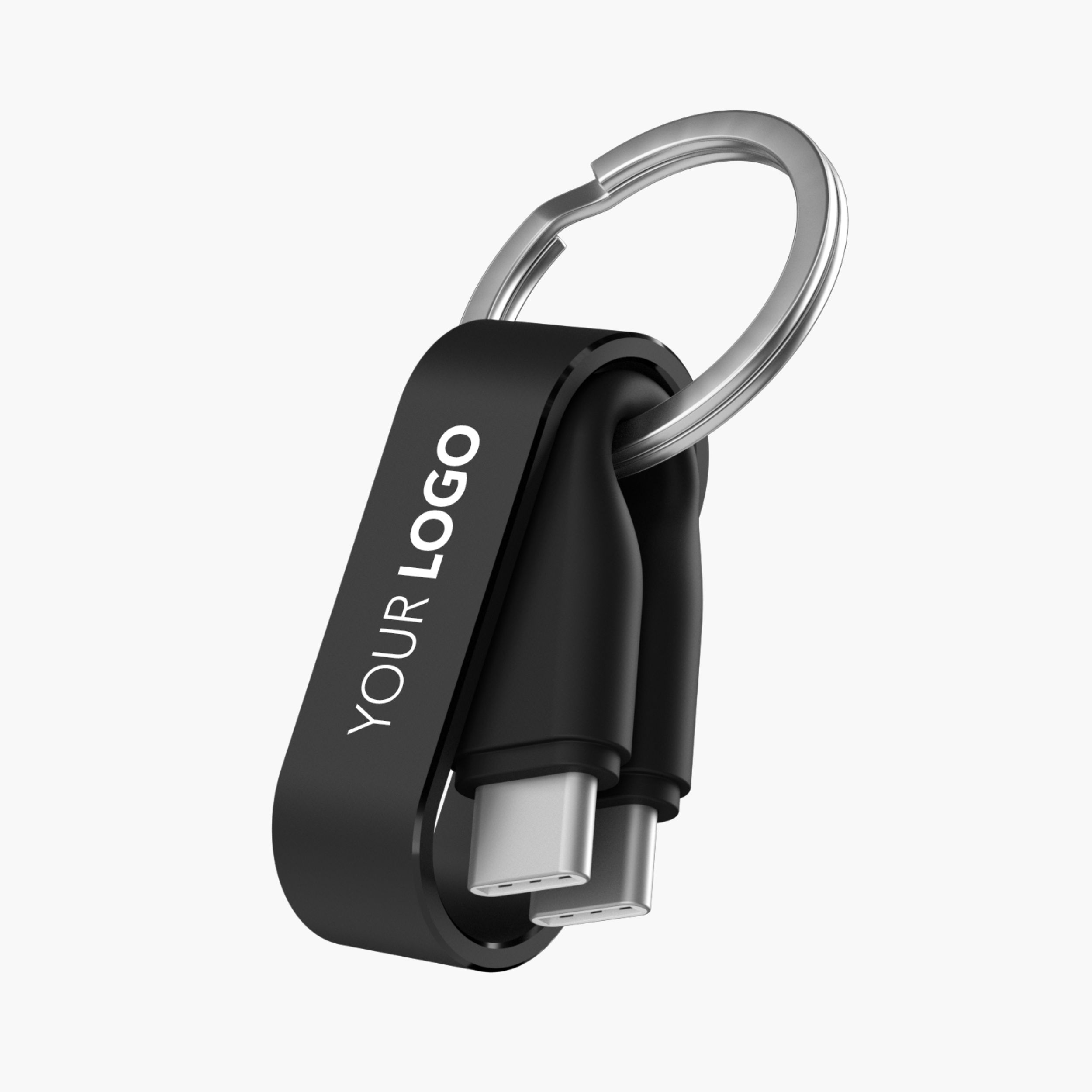 Zweins® C – Das USB-C Notfall-Ladekabel – Schwarz